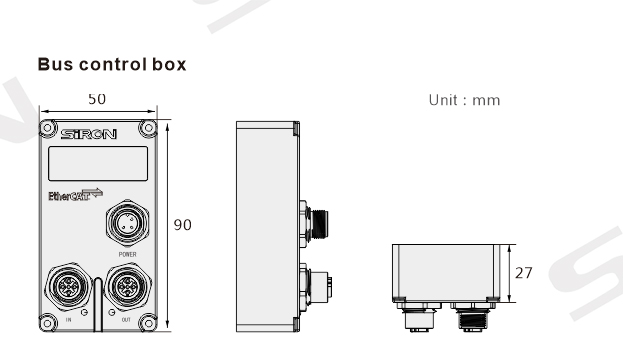 总线控制盒外形图