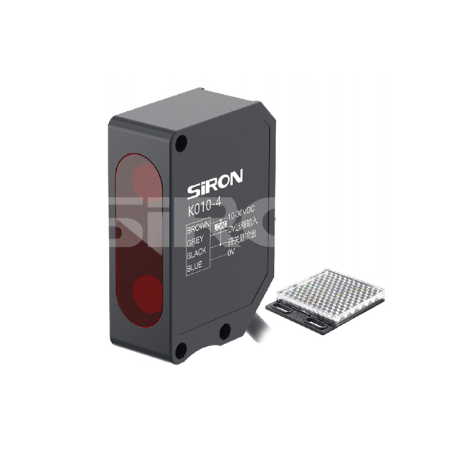 SiRON K010-4 Series Universal Laser Sensor Regression Reflection IP67 