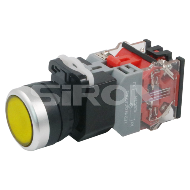 SiRON H012(C)/H014(C) Series Φ22 Flat Button Indicator