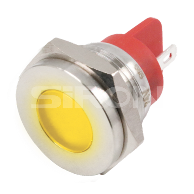 Indicatore luminoso in acciaio inossidabile serie SiRON H038/H039 Φ19