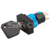 SiRON H006(S) Series Φ16 2nd/3rd Gear Key Switch