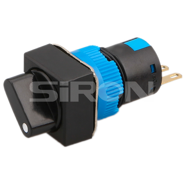 SiRON H005(S) Series Φ16 2nd/3rd Gear Rotary Switch