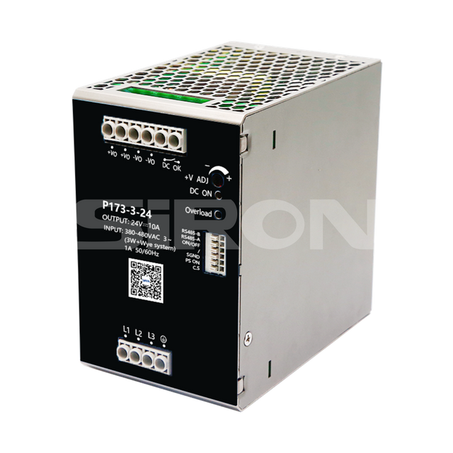 SiRON P173-3 Series 480W Three-phase Metal Guide Switching Power Supply