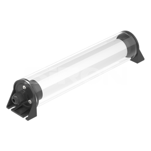 SiRON D210 -sarjan putkimainen r&auml;j&auml;hdyssuojattu ty&ouml;valo