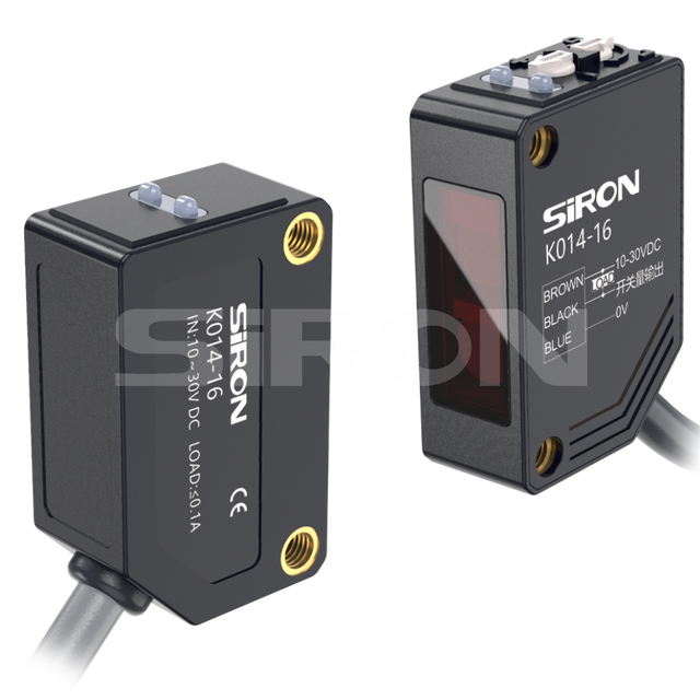 SiRON C K014-16～K014-17 Series Photoelectric Sensor Red Light IP65