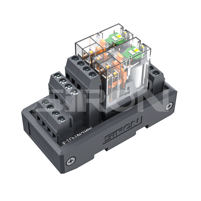 SiRON Y430-X~Y435-X Series Wide Base Type Power Relay Module