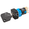SiRON H006(S) Series Φ16 2nd/3rd Gear Key Switch
