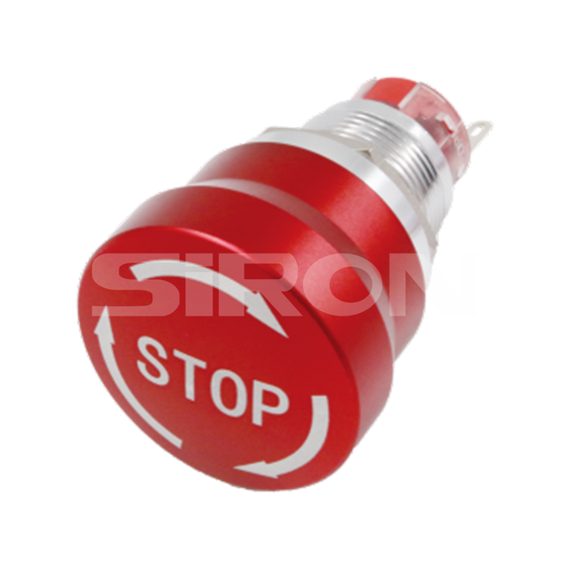 SiRON H069 Series Φ16/Φ19/Φ22 Metal Emergency stop button