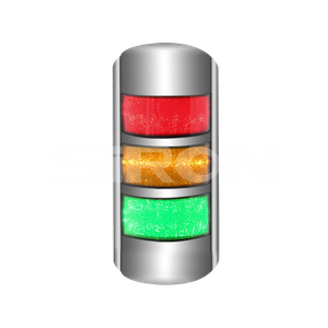 SiRON D183-A Series Semi-circular Wall Mounted Warning Light