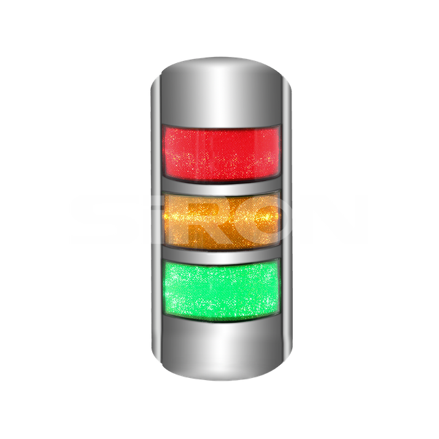 SiRON D183-A Series Semi-circular Wall Mounted Warning Light