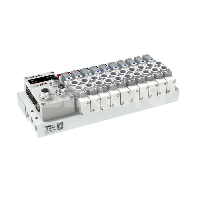 SiRON T360-1-S serijos EtherCAT magistralės vožtuvų sala (SMC tipas)