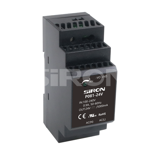 SiRON P081 Series 30W Rail Type Switching Power Supply