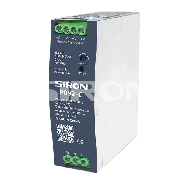 SiRON P092-C Series 150W Economical Rail Type Switching Power Supply