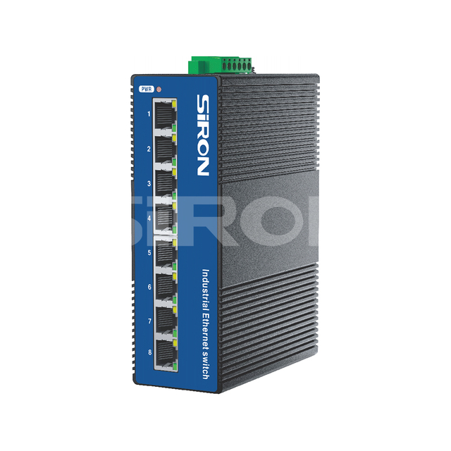 SiRON T380-3 Unmanaged 8-Port Industrial Switch