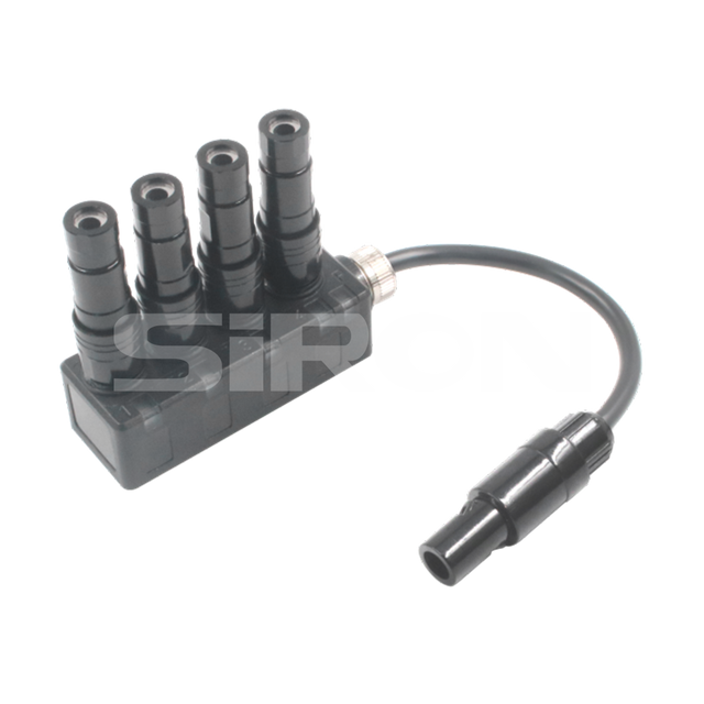 SiRON H423-4 Serisi NPN &Ccedil;ıkışlı Mikro Hızlı Fiş Dağıtım Kutusu