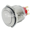 SiRON H066/H067 Series Φ25 Stainless Steel Metal Button