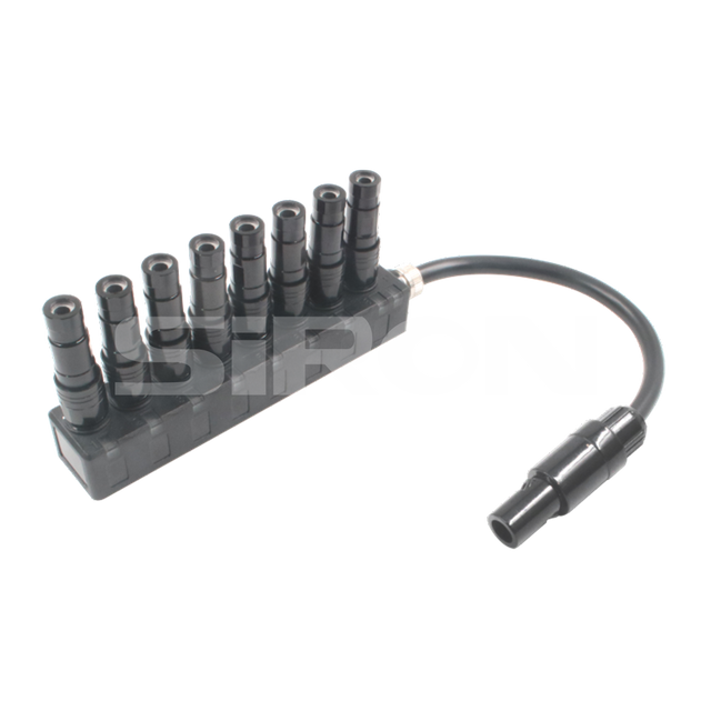 SiRON H423-8 Serisi NPN &Ccedil;ıkışlı Mikro Hızlı Fiş Dağıtım Kutusu