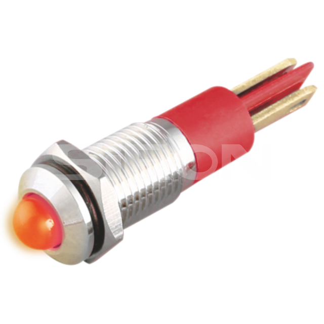 SiRON H032/H033 Series Φ8 Stainless Steel Indicator Light