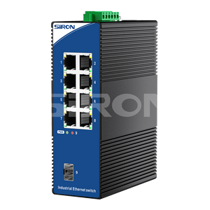SiRON T380-33 Unmanaged 1 Optical 8 Power Industrial Switch