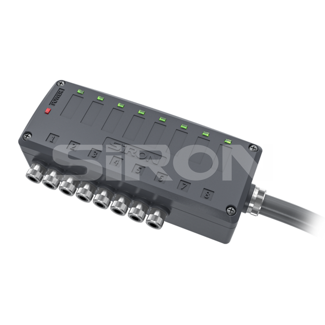 SiRON H421-8 Serisi NPN/PNP Kullanışlı Bağlantı Kutusu