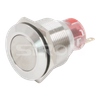 SiRON H064/H065 Series Φ22 Stainless Steel Metal Button