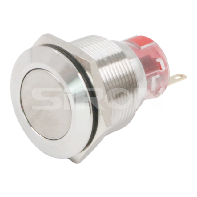 SiRON H064/H065 Series Φ22 Stainless Steel Metal Button