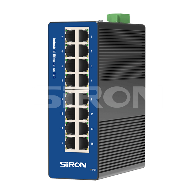 SiRON T380-14-X Unmanaged 16-Port Industrial Switch