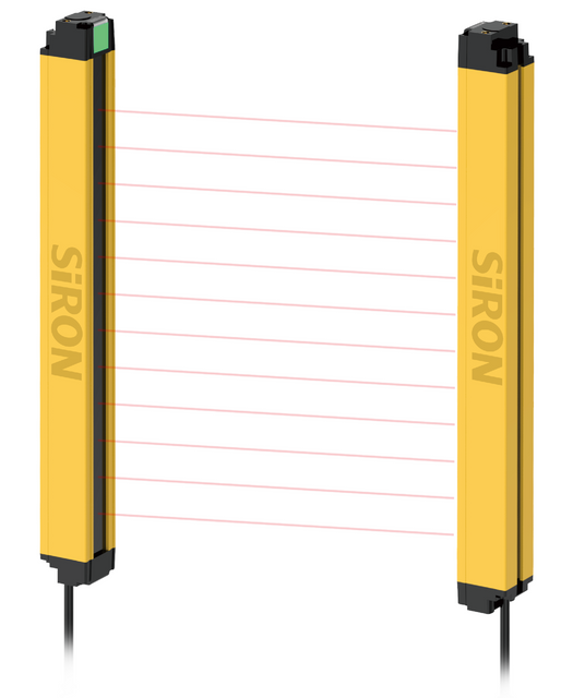 SiRON K035D Series Ultra-thin light curtain (side detection)