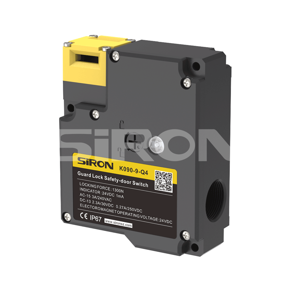 Electromagnetic safety door switch