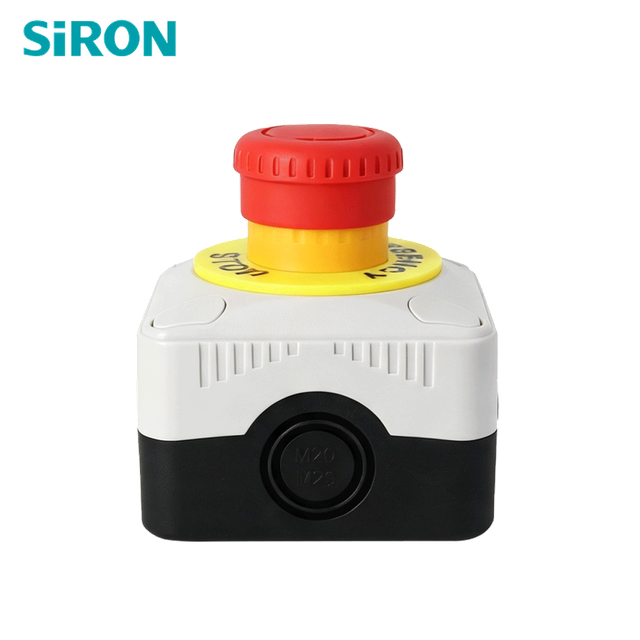 SiRON D170-4A Emergency stop button Robust Double‑Insulated