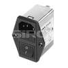 SiRON T073-K/T073-K-B IEC Socket Filter
