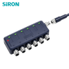 SiRON H422‑8 IP67 Split‑type M8 Junction Box With LED Indicator