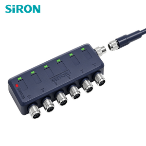 SiRON H422‑8 IP67 Split‑type M8 Junction Box With LED Indicator